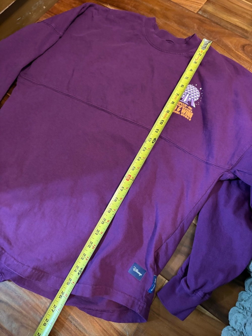 Disney EPCOT Food & Wine Festival 24 Figment Purple spirit jersey (0355) - Picture 5 of 8
